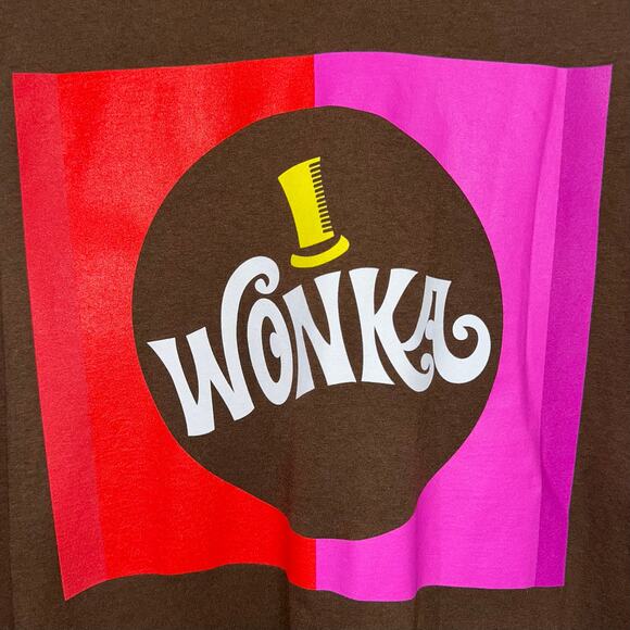 Willy Wonka Lootcrate Exclusive Brown Short Sleeve T-Shirt Size XL - Picture 4 of 8